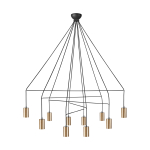 Nowodvorski IMBRIA Sufitowa Wisząca Max moc 10W only LED GU10  Mosiądz 7954