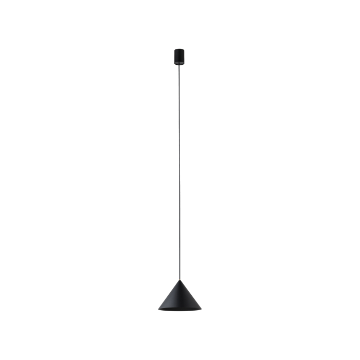 Nowodvorski ZENITH S Sufitowa Wisząca Max moc 1 x 35W GU10  Czarny 7996