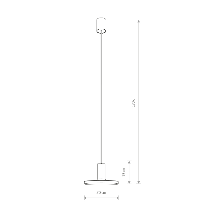 Nowodvorski HERMANOS Sufitowa Wisząca Max moc 10W only LED GU10  Biały/Mosiądz 8038