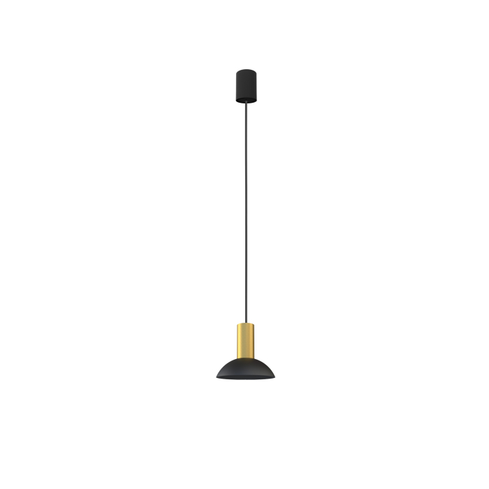 Nowodvorski HERMANOS Sufitowa Wisząca Max moc 10W only LED GU10  Czarny 8194