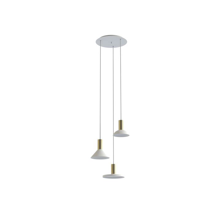 Nowodvorski HERMANOS Sufitowa Wisząca Max moc 10W only LED GU10  Biały 8031