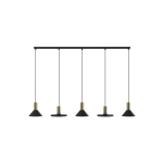 Nowodvorski HERMANOS Sufitowa Wisząca Max moc 10W only LED GU10  Czarny 8032