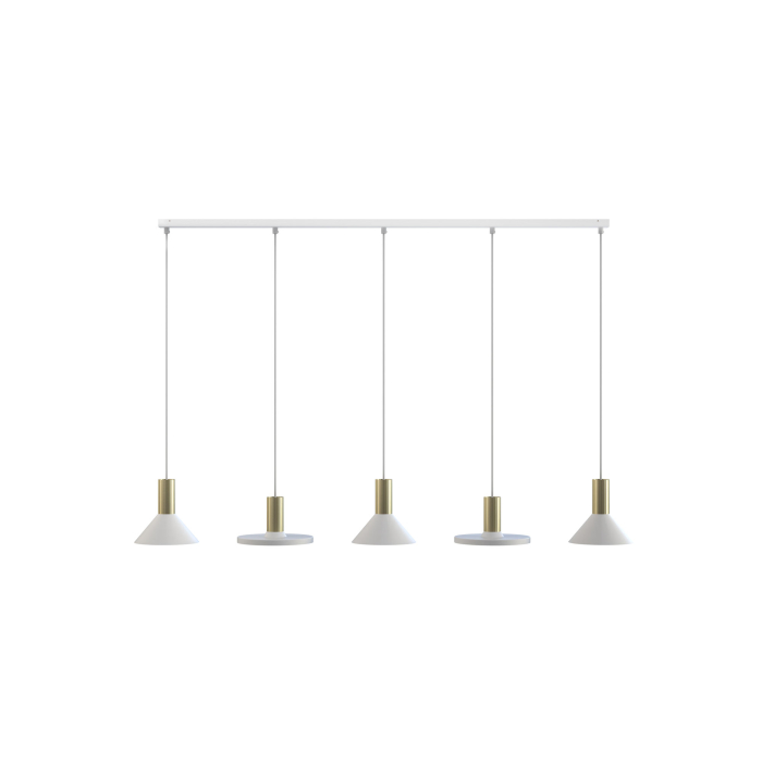 Nowodvorski HERMANOS Sufitowa Wisząca Max moc 10W only LED GU10  Biały 8033