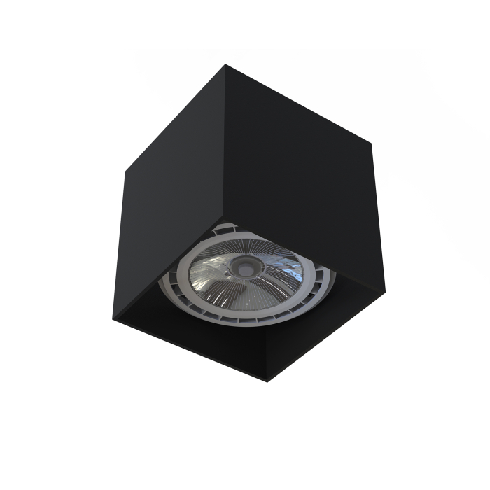 Nowodvorski COBBLE Spot Natynkowa Max moc 75W GU10 ES111  Czarny 7790