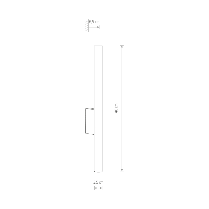 Nowodvorski LASER Ścienna Kinkiet Max moc 10W only Led G9 Biały 8048