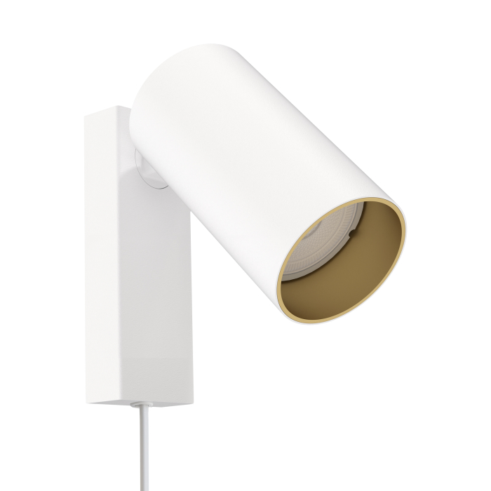 Nowodvorski MONO Ścienna Kinkiet regulowane z włącznikiem Max moc 10W only LED GU10  Biały 7773