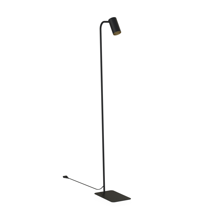 Nowodvorski MONO Podłogowa Max moc 10W only LED GU10  Czarny 7717