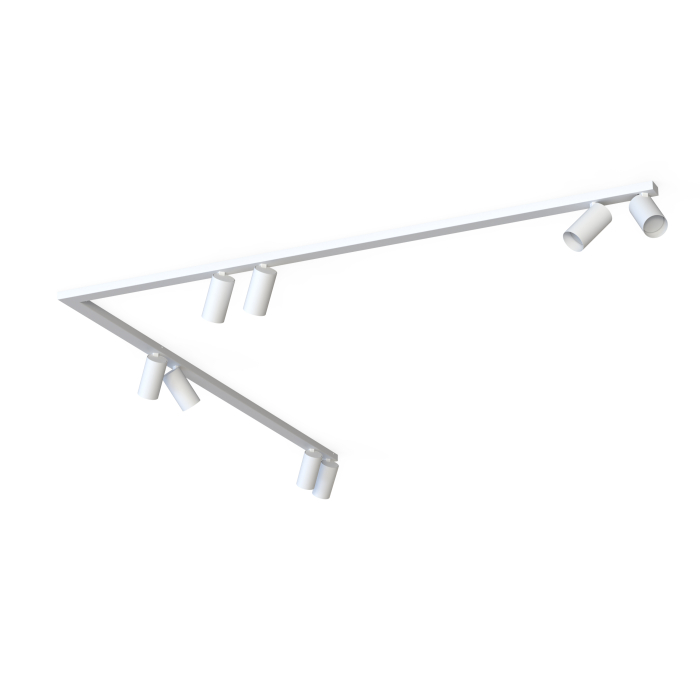 Nowodvorski MONO CORNER 2x150 Reflektor/Spot Max moc 10W only LED GU10  Biały 7751
