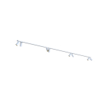 Nowodvorski MONO 2x200 Reflektor/Spot Max moc 10W only LED GU10  Biały 7696