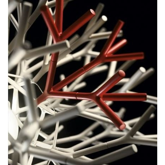Step Into Design CORAL REEF biało czerwona Wisząca 62 cm ST-7101-1M