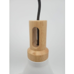 Step Into Design NORDIC WOODY Biało drewniana 25 cm Wisząca ST-5097c