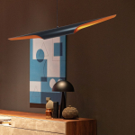 Step into Design Lampa Wisząca BLACK TUBE czarno złota 100 cm ST-0502-1