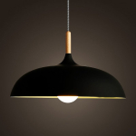 Step into Design Lampa Wisząca SAUCER czarna 45 cm ST-5219 black