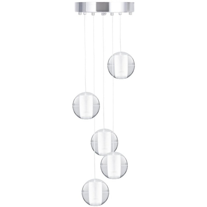 Step Into Design STARLIGHT-5 kryształowa 30 cm Wisząca ST-9228-5