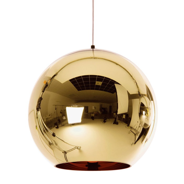 Step into Design Lampa Wisząca MIRROR GLOW - M miedziana 30cm ST-9021-M  copper
