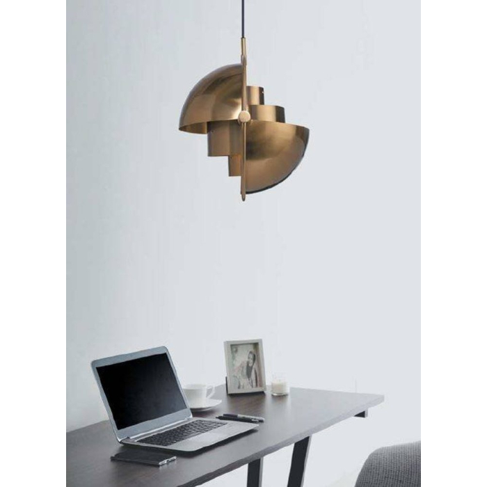 Step Into Design MOBILE Lampa wisząca mosiądz 38cm ST-8881