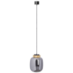 Step into Design Lampa Wisząca BOOM LED szaro złota 25 cm  9969P/A smoky