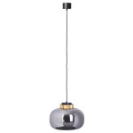 Step into Design Lampa Wisząca BOOM LED szaro złota 35 cm  9969P/B smoky