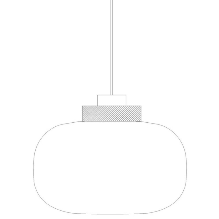 Step into Design Lampa Wisząca BOOM LED szaro złota 35 cm  9969P/B smoky