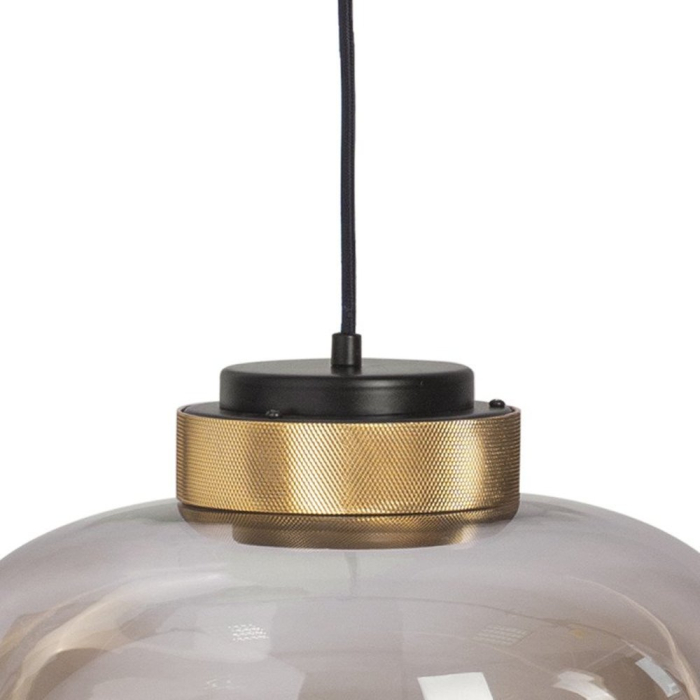 Step into Design Lampa Wisząca BOOM LED bursztynowo złota 35 cm  9969P/B amber