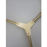 Step into Design Lampa Wisząca MODERN ORCHID-6 złoto transparentna 130 cm ST-1232-6 GOLD transparent