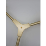 Step into Design Lampa Wisząca MODERN ORCHID-6 złoto transparentna 130 cm ST-1232-6 GOLD transparent