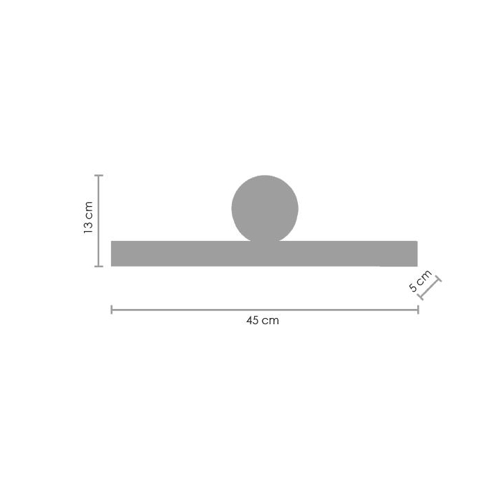 Step Into Design BOOGIE Lampa ścienna 3000K MD-7014 wall