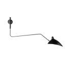 Step Into Design CRANE-1W Lampa ścienna czarna 99cm W8701