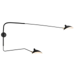 Step Into Design CRANE-2W Lampa ścienna czarna 175cm W8702