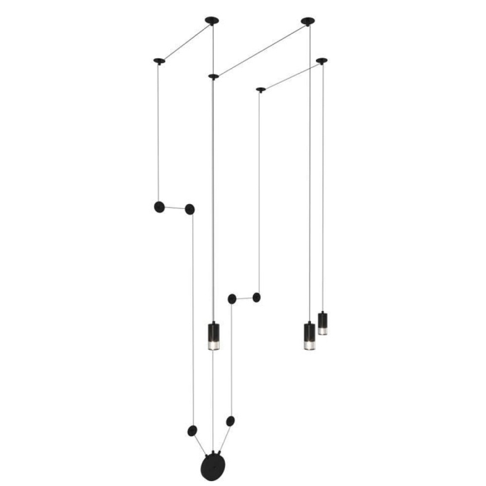Step into Design Ścienna LINEA-3 WALL Czarny