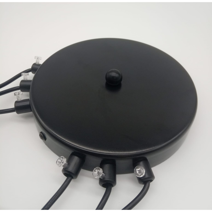 Step into Design Lampa ścienna LINEA-6 WALL czarna (XT012-6W)