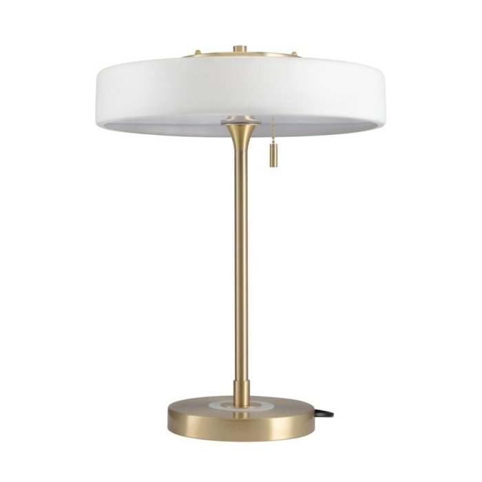 Step into Design Lampa stołowa ARTDECO biało - złota (MT8872 white)