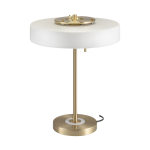 Step into Design Lampa stołowa ARTDECO biało - złota (MT8872 white)