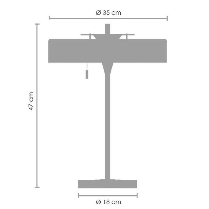 Step into Design Lampa stołowa ARTDECO biało - złota (MT8872 white)