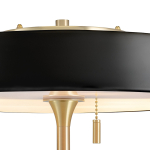 Step into Design Lampa stołowa ARTDECO czarno - złota MT8872 black