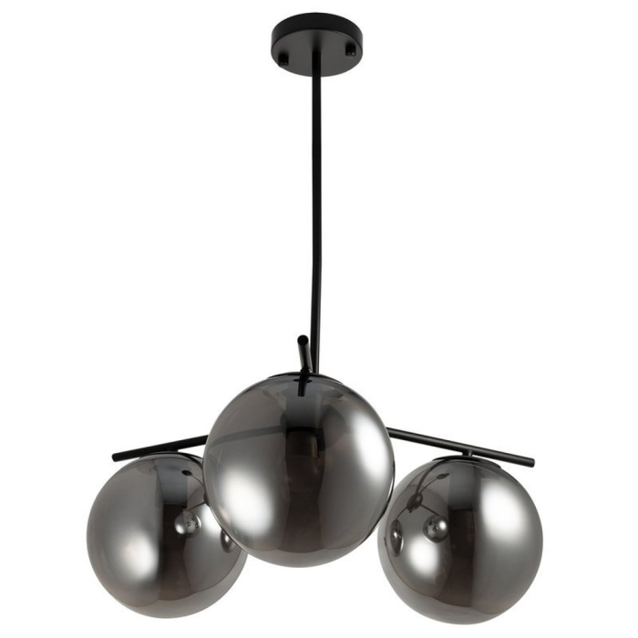 Step into Design Lampa Wisząca VENUS-3 przydymiona 60 cm ST-5026-3 SMOKE