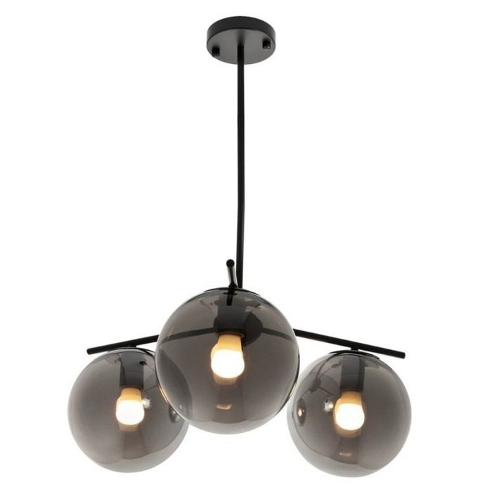 Step into Design Lampa Wisząca VENUS-3 przydymiona 60 cm ST-5026-3 SMOKE