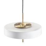 Step into Design Lampa Wisząca ARTDECO biało - złota 35 cm MP8872 white