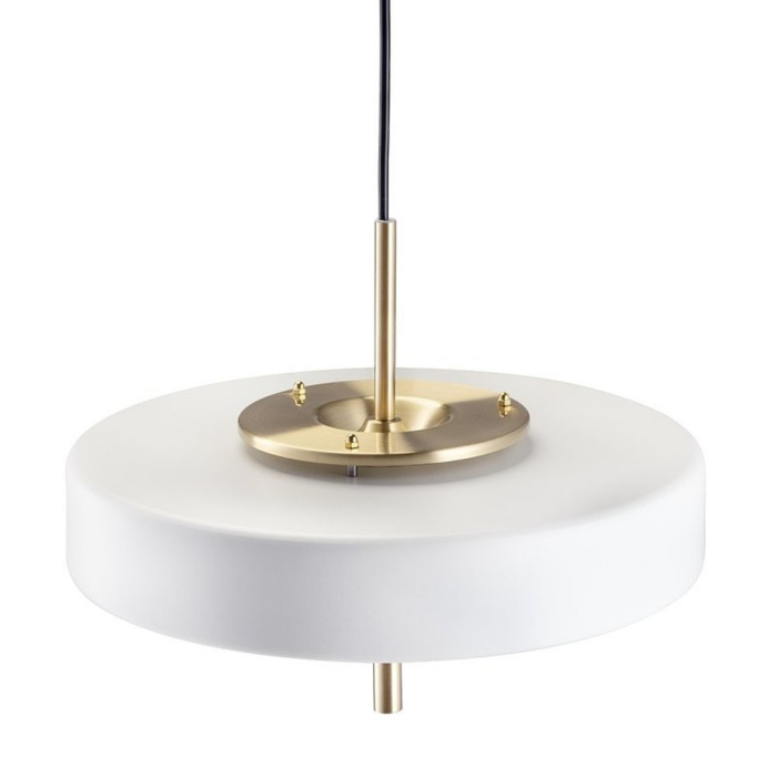 Step into Design Lampa Wisząca ARTDECO biało - złota 35 cm MP8872 white