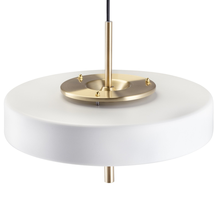 Step into Design Lampa Wisząca ARTDECO biało - złota 35 cm MP8872 white