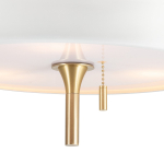 Step into Design Lampa Wisząca ARTDECO biało - złota 35 cm MP8872 white