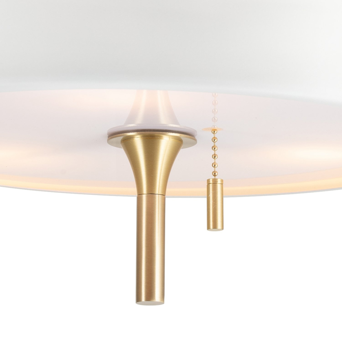 Step into Design Lampa Wisząca ARTDECO biało - złota 35 cm MP8872 white