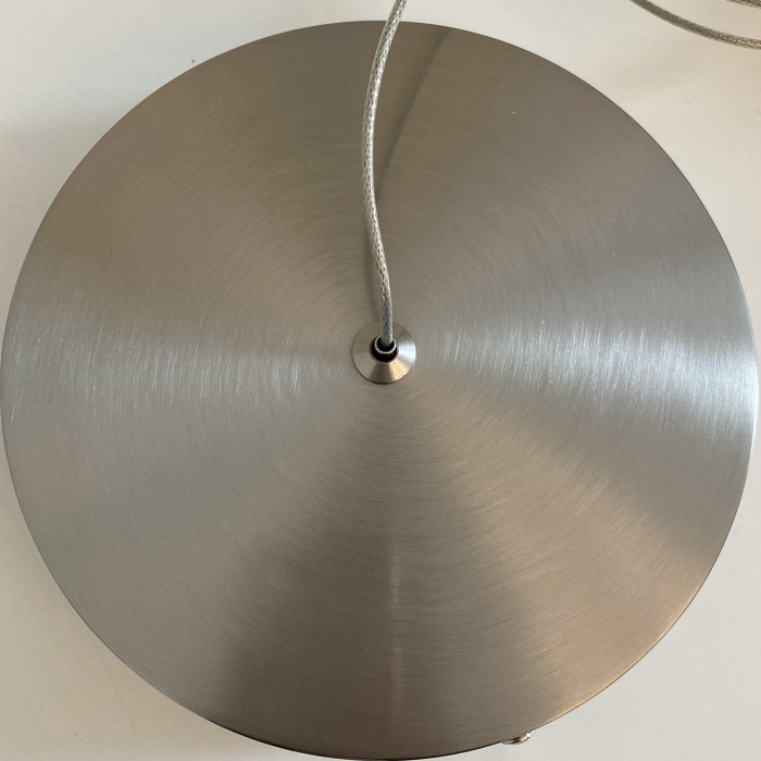 Step into Design Lampa wisząca CIRCLE 80 LED nikiel szczotkowany 80cm (ST-8848-80 NICKEL)