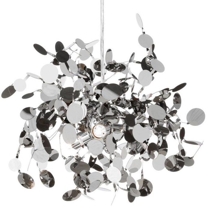 Lampa wisząca chrom 40 cm 5W G9  MONETTI ST-1675 CHROME