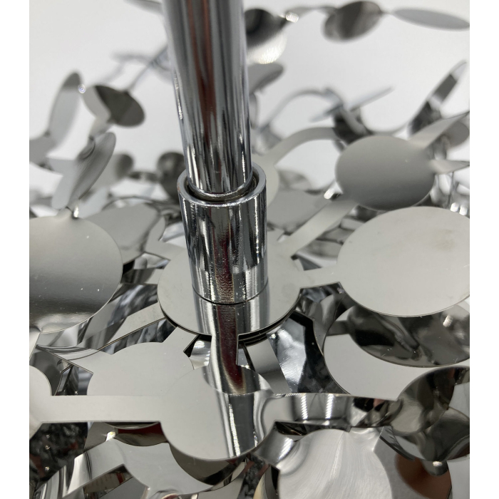 Lampa wisząca chrom 40 cm 5W G9  MONETTI ST-1675 CHROME