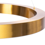 Step into Design Lampa wisząca CIRCLE 40+60+80 LED mosiądz na 1 podsufitce (ST-8848-40+60+80 brass)