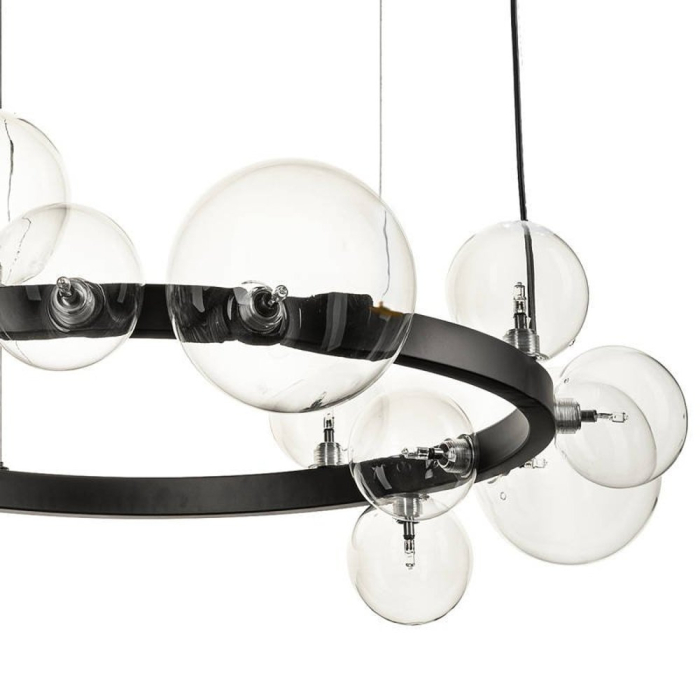 Step into Design Lampa wisząca ORION czarna 85cm  (XC111-850)