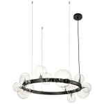 Step into Design Lampa wisząca ORION czarna 85cm  (XC111-850)
