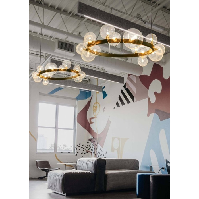 Step into Design Lampa wisząca ORION czarna 85cm  (XC111-850)