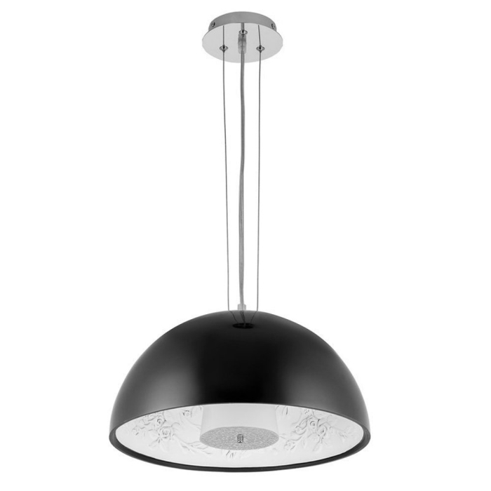 Step into Design Lampa wisząca FROZEN GARDEN czarna błyszcząca 40cm (ST-7049S black shiny)